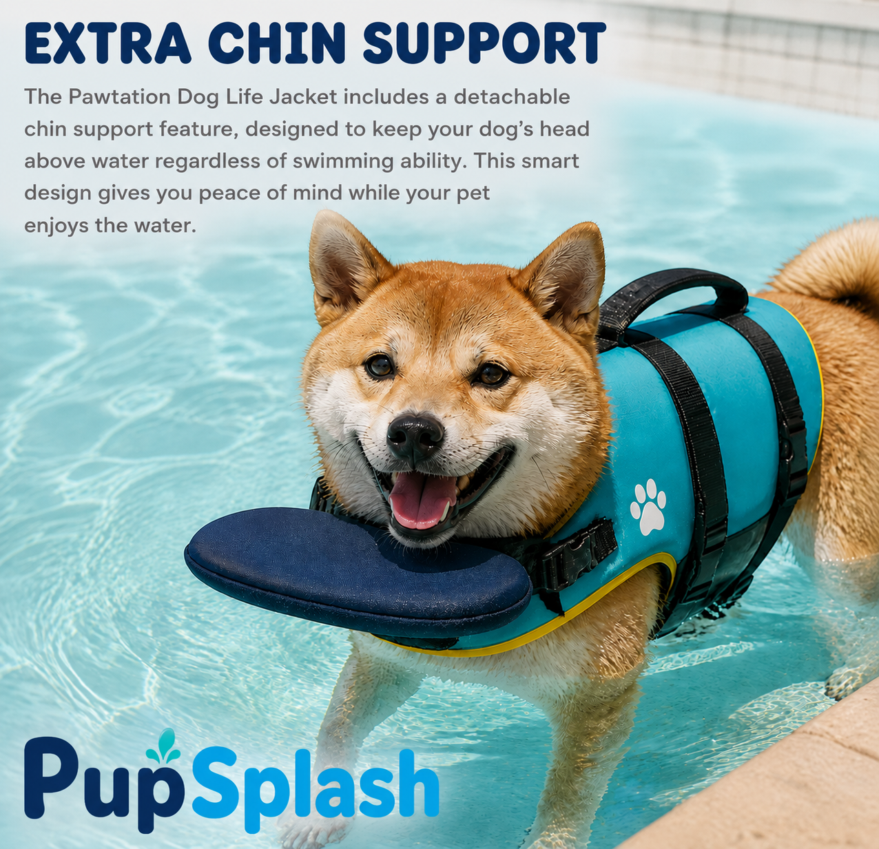 Pupsplash Dog Life Jacket